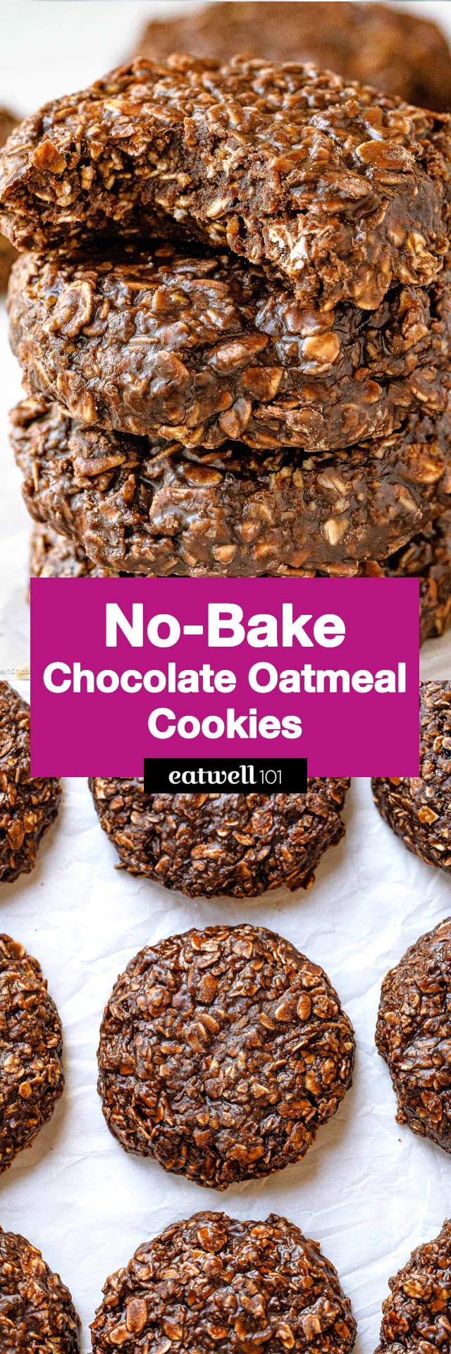 No-Bake Cookie Recipe - #no-bake #cookies #recipe #eatwell101 - Nothing beats these easy no-bake cookies for a quick and tasty treat!